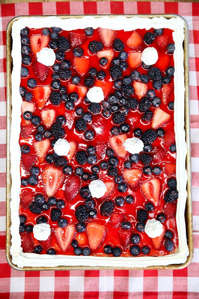 Mixed Berry Slab Pie