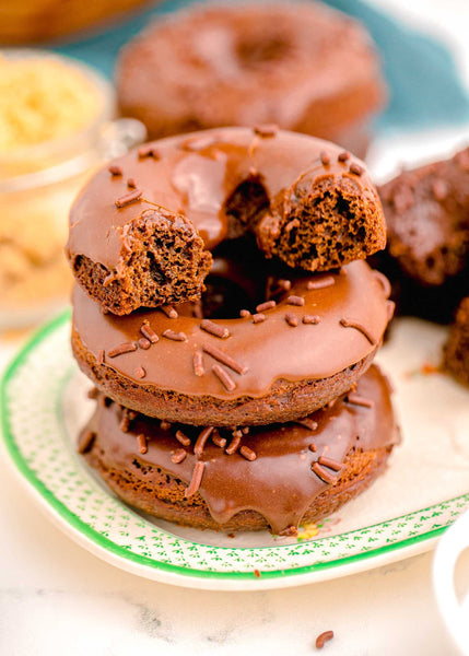 Chocolate Frosted Donuts