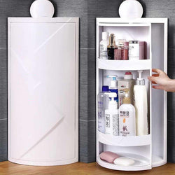 Multi-function 360° Rotating Corner Shelf