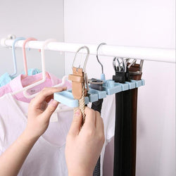 Storage Rack Tie Belt Organizer