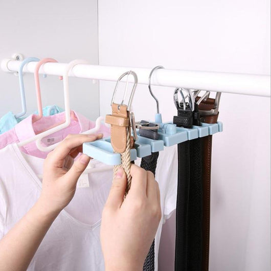 Storage Rack Tie Belt Organizer