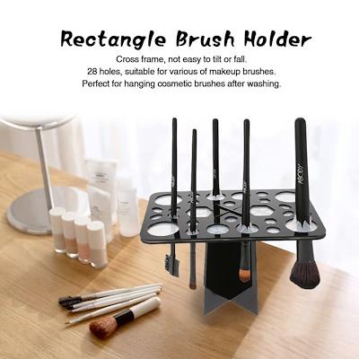 Makeup Brush Drying Storage Rack