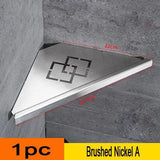 304 Stainless Steel Shelves Shower Corner Shelf Wall Mount Shampoo Storage Rack Bathroom Kitchen Basket Holder