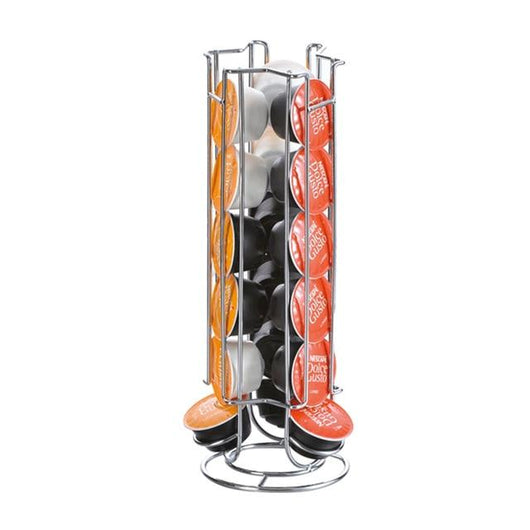 Coffee Pods Holder Iron Chrome Plating Stand Storage Rack Capsule Free Shipping