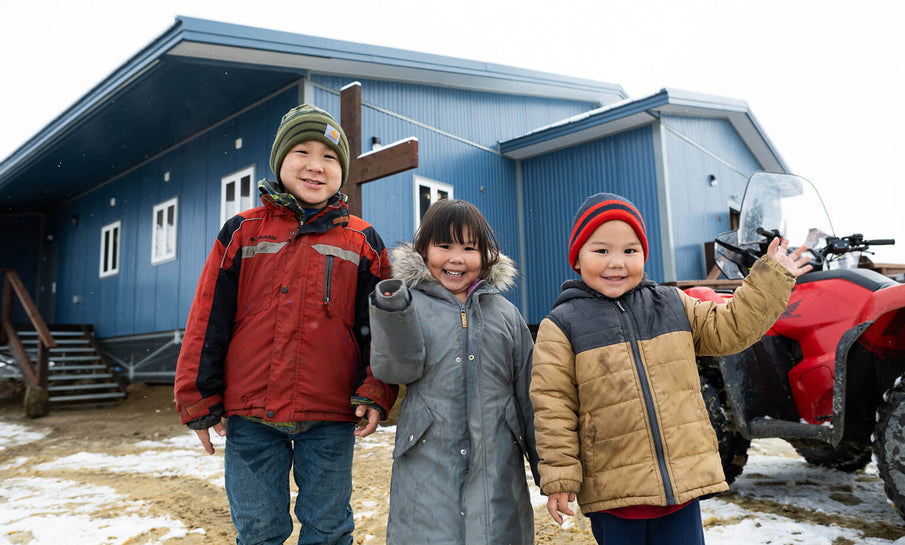 Celebrating Church Construction in Scammon Bay