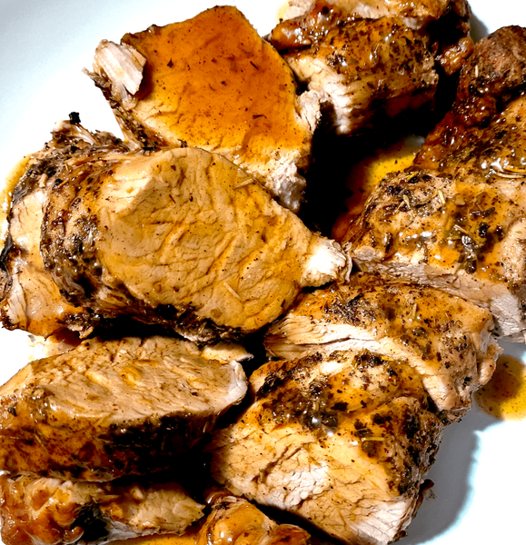 Instant Pot Balsamic Pork Tenderloin
