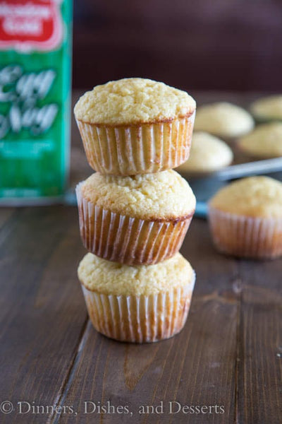 Eggnog Muffins