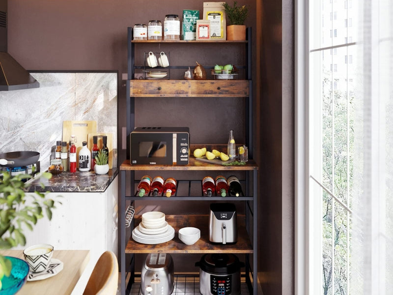 6-Tier Baker’s Rack w/ Drawers Only $88 Shipped on Amazon (Regularly $170)