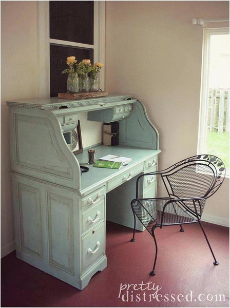 Luxury Roll Top Desk Used