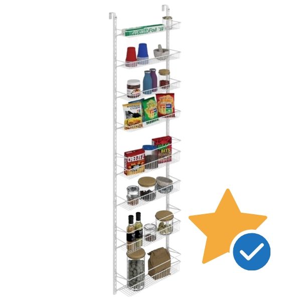 9 Best Over-The-Door Pantry Storage Organizers (Increase Space With These Genius Ideas)