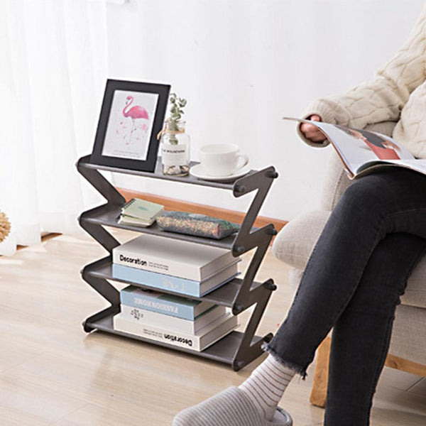 Minimal Z Adjustable Table Organizer and Shoe Rack