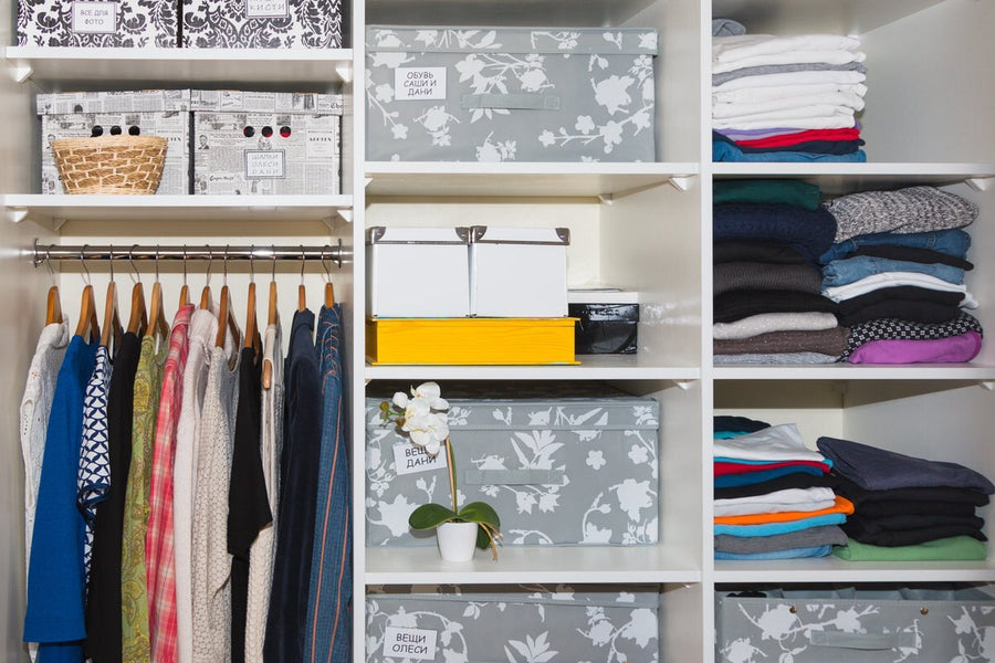 Whether your apartment boasts a walk-in closet or you’re stuck with limited storage space, proper organization is an essential component to happy home life