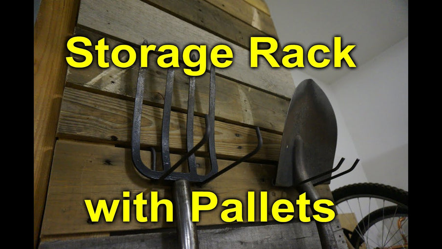 Pallet storage rack for the garage - Modular and Easy DIY by homesteadonomics (6 years ago)