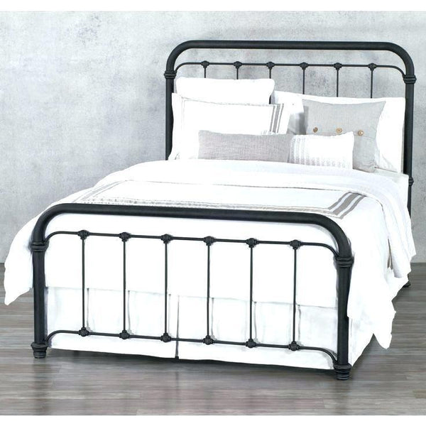 Interesting White Iron Twin Bed