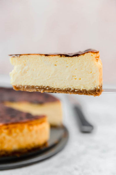 This New York Cheesecake recipe creates a creamy, rich, and indulgent baked dessert