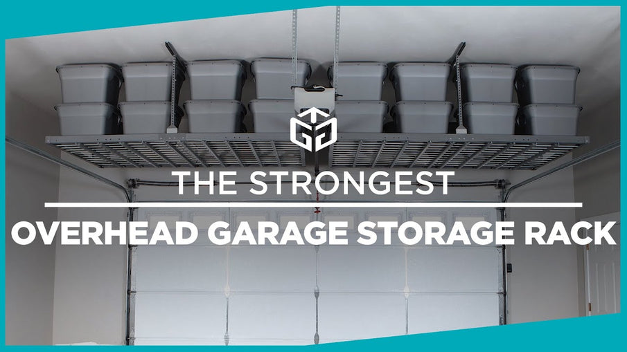 The Strongest Overhead Garage Storage Rack | Ceiling Rack By Gorgeous Garage by Gorgeous Garage (1 year ago)