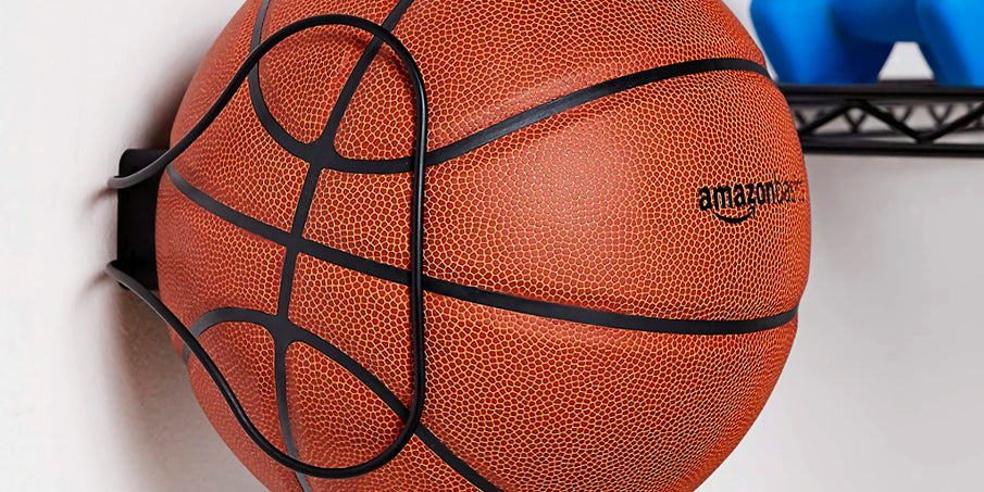 Amazon is offering its Amazon Basics Sports Ball Storage Rack for $5.68 Prime shipped