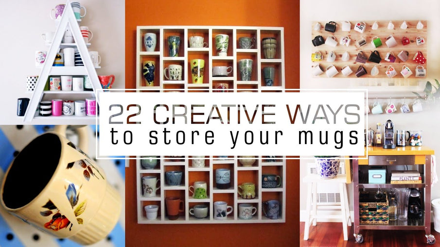 Detailed info related to our 22 coffee cups and mugs organization video