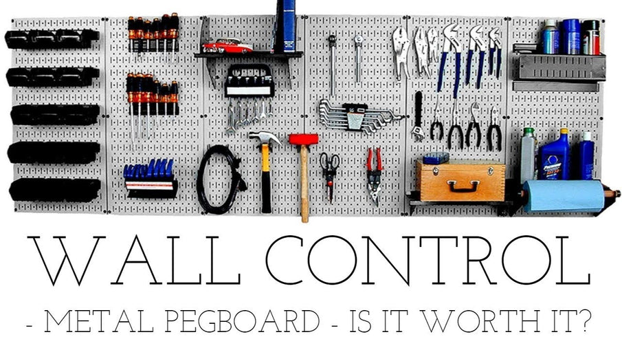 I upgrade my shop pegboard with Wall Control with the help of my good friend Tom! I'll take you through he unboxing, show you the accessories, and show off ...