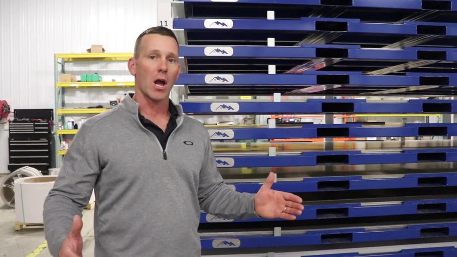 Sheet Metal Storage Rack Review - Does it work and Should you buy one? by Exterior Pro Roofing (1 year ago)