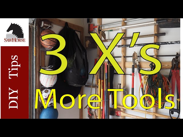 Over the years I've bought about every garden and yard tool storage option available from the big box stores only to get frustrated by the inefficiency in their ...