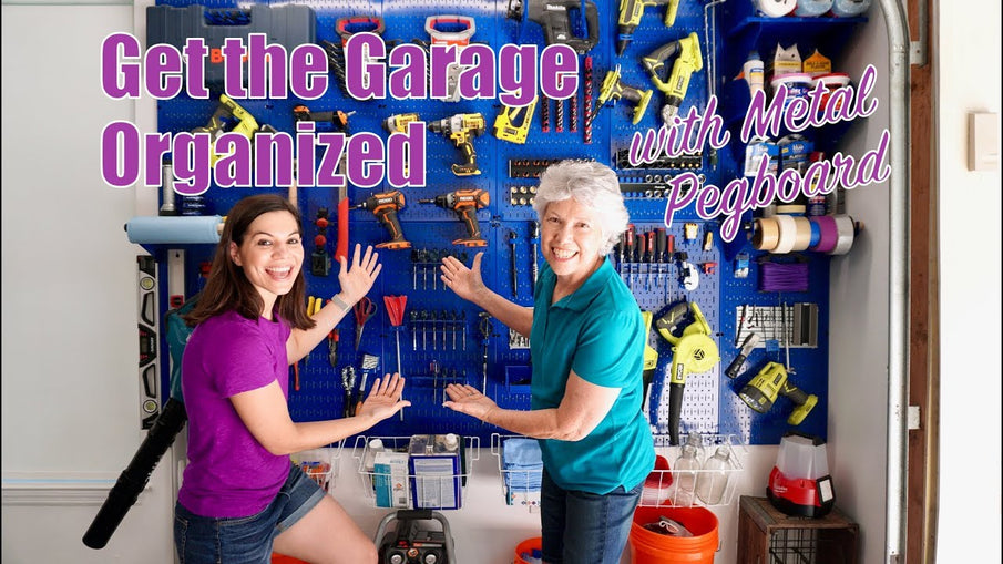 Join Vicki & Steph from Mother Daughter Projects as they get Vicki's garage organized with Wall Control pegboard! For more details visit: ...