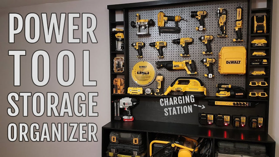 Let's build this awesome power tool wall storage system
