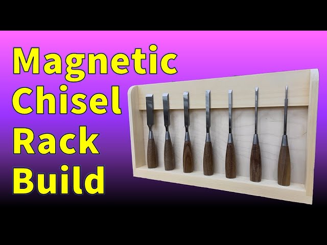Tool Storage Cabinet Idea – Chisel Rack by RobCosman.com (2 months ago)