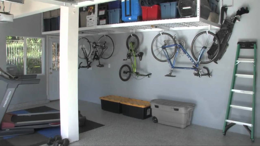 Garage Overhead Storage Racks SafeRacks by SafeRacks (9 years ago)