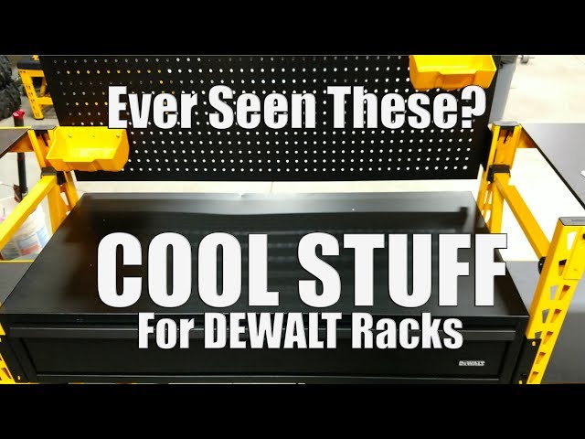 Garage Storage Racks - Our excitement of the DEWALT Garage Storage Racks continues with hard to find accessories for the DXST10000 and DXST4500 racks ...