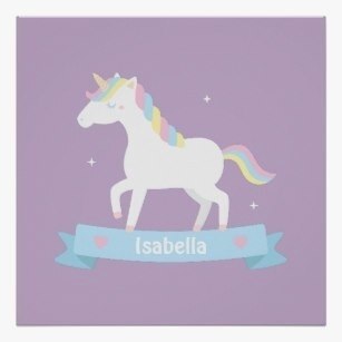 Victory Unicorn Room Decor