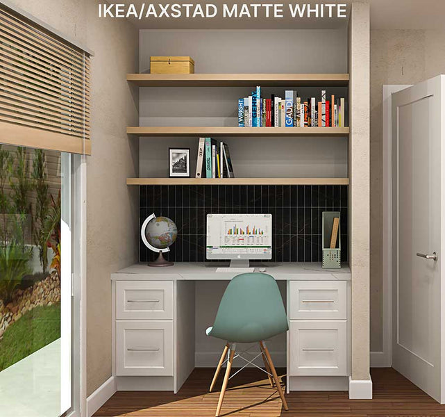 IKEA Designed Home Office Nooks (oh, they’re small alright)