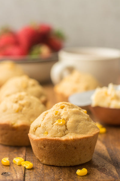 Perfect Vegan Corn Muffins