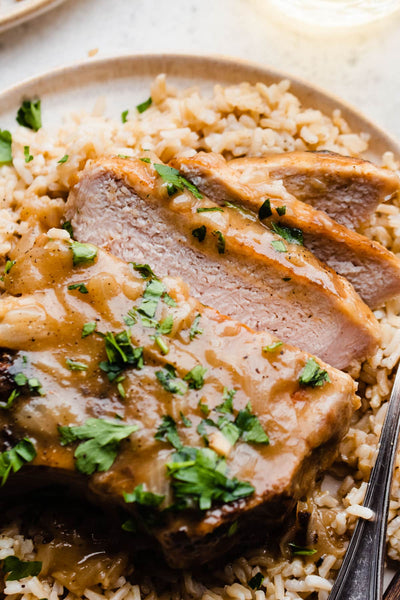 Bye-Bye Dry Chops: Smothered Pork Chops