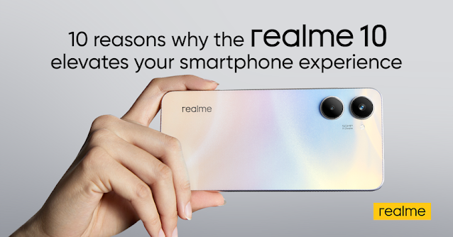 10 reasons below why the realme 10 is a must-have this Yellow Christmas