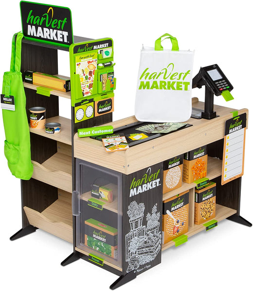 Melissa & Doug Harvest Market Grocery Store and Companion Collection Accessories – $99 (reg. $319)
