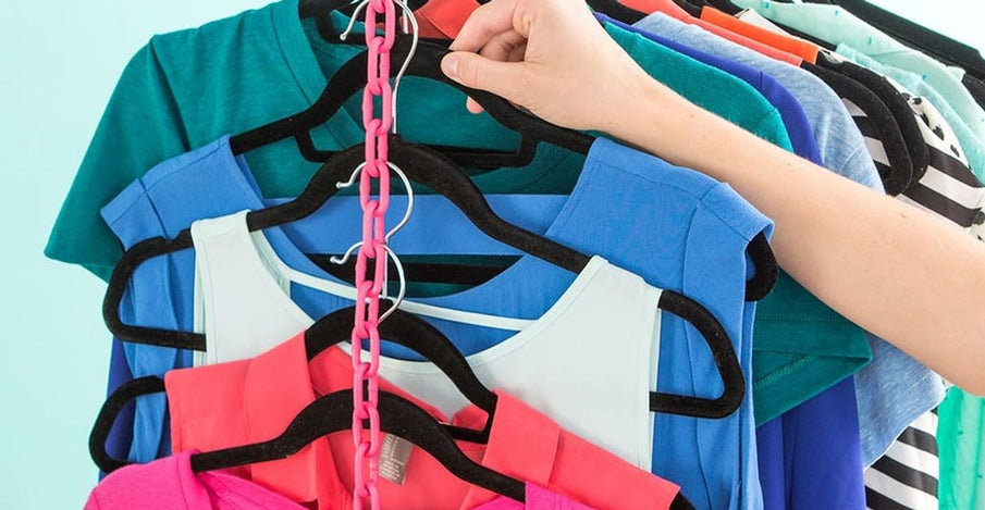 This Easy-To-Make Hanger Hack Is A Small Closet Game Changer