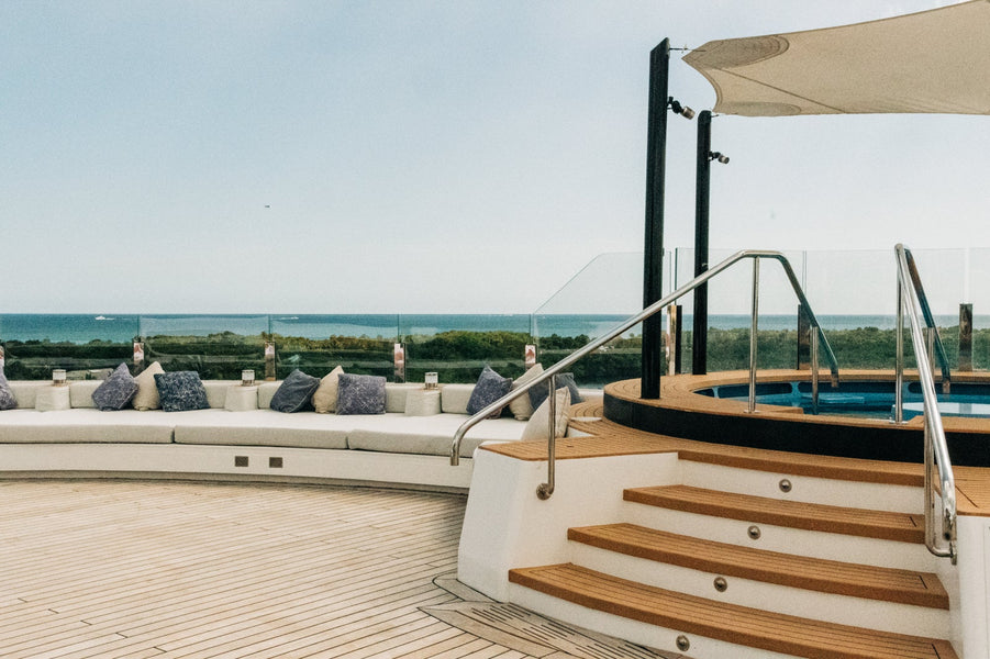 I love luxury hotels, and The Ritz-Carlton Yacht was made for people like me