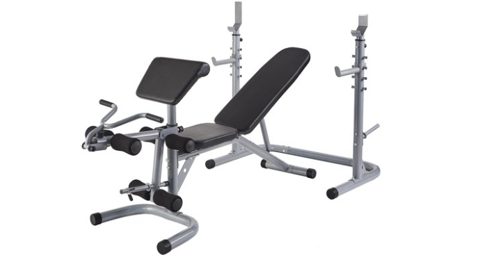 BalanceFrom Multifunctional Adjustable Olympic Workout Station Only $199.99 Shipped! Great Reviews!