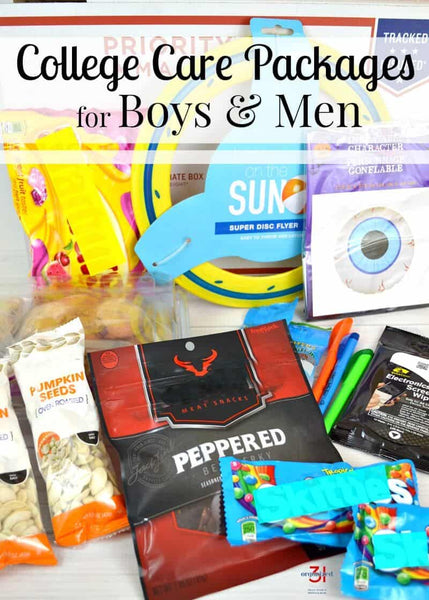 College Care Package Ideas for Guys