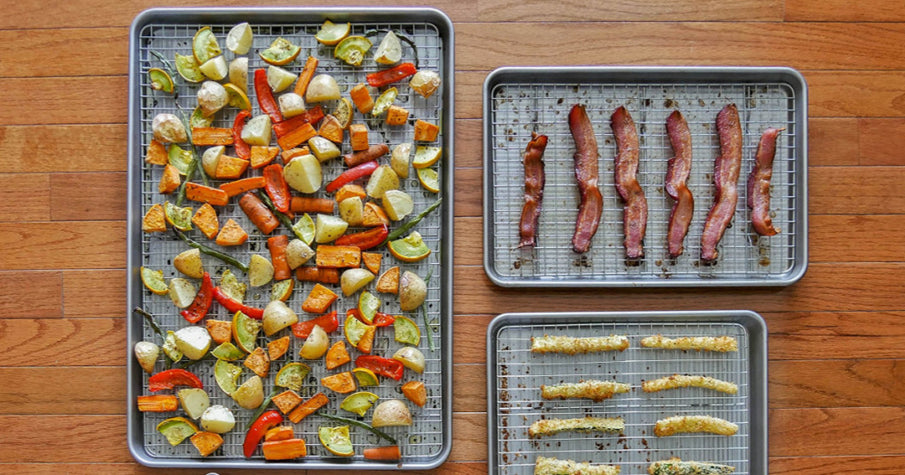 Quarter Sheet Baking Pan & Nonstick Cooling Rack Only $15.99 on Amazon + More