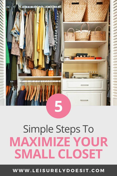 How To Make The Most Of A Small Closet