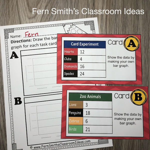 Download This 3rd Grade Math Make Bar Graphs Task Cards Resource For Your Classroom Today!