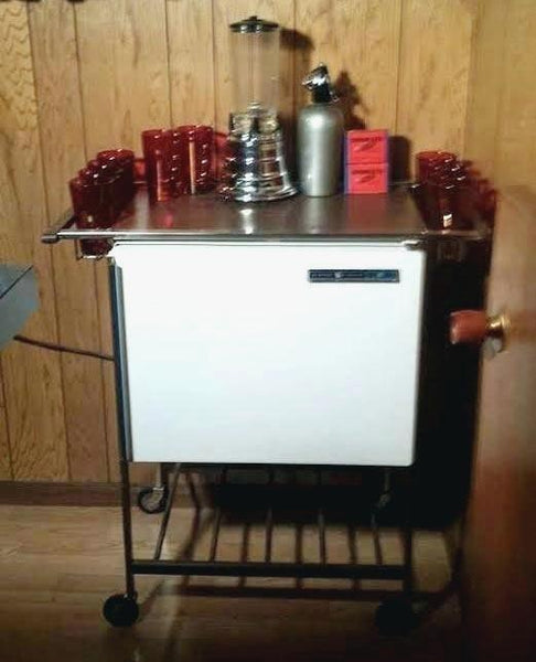 Brilliant Mini Fridge Cart