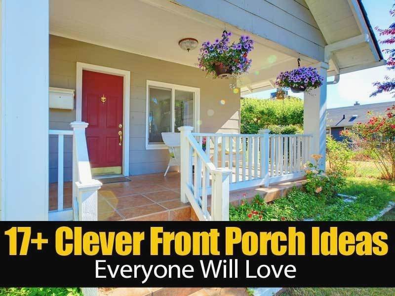 Minimalist Front Porch Decor