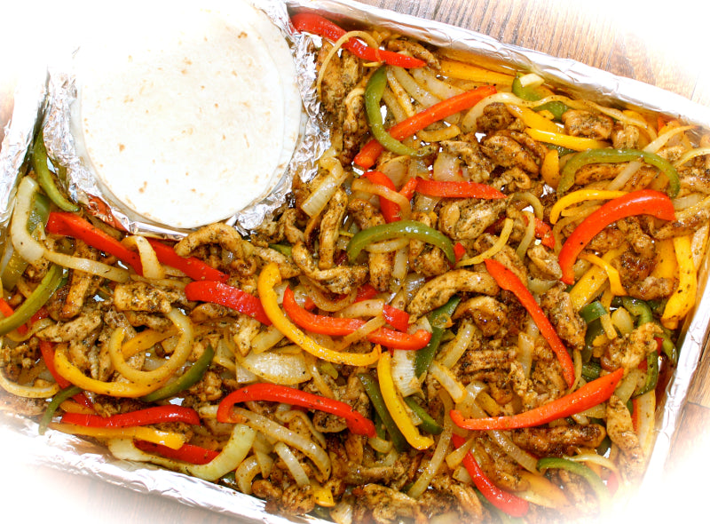 ~ Pantastic Sizzling One-Sheet-Pan Chicken Fajitas ~