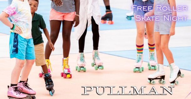 FREE Open Skate Night at Pullman Yards on Thursday (bring your own roller skates!)