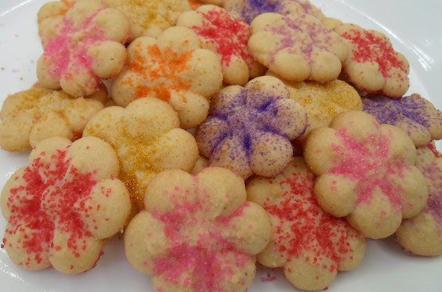 Buttery Yeast Spritz Cookies