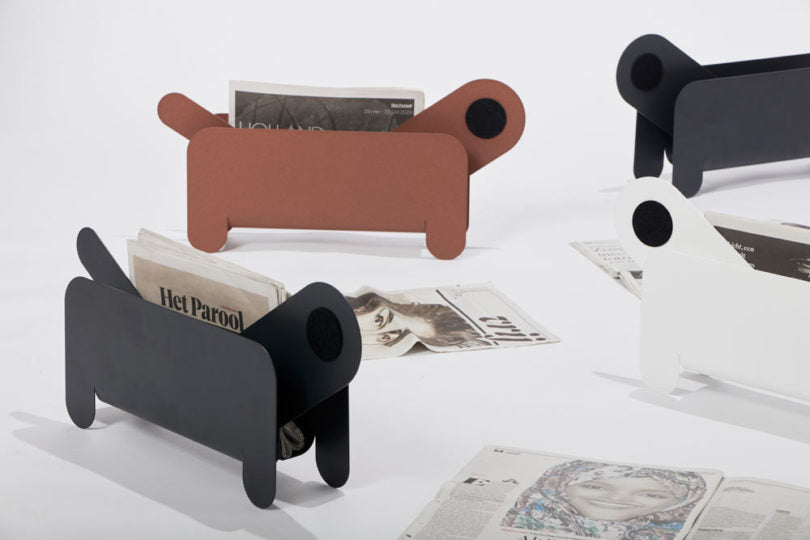 Frederik Roij Designs a New Pet to Hold Your Magazines