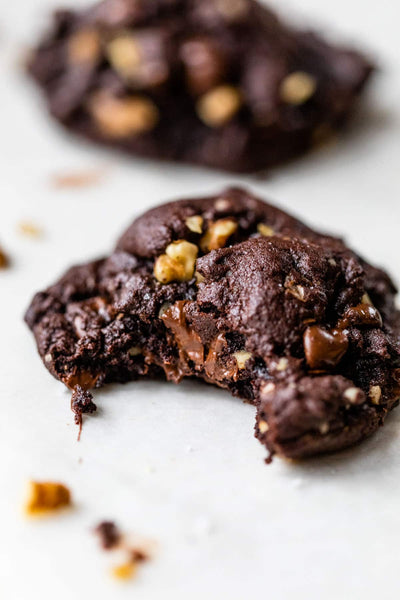 Chocolate Walnut Cookies